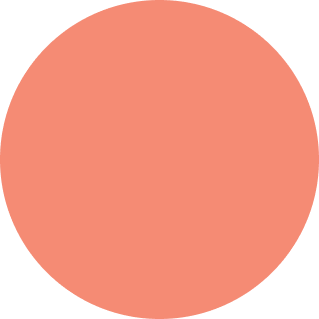 Peach Coloured Ellipse